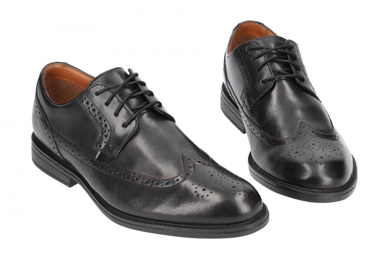 Clarks Schuhe Beckfield Limit schwarz Budapester