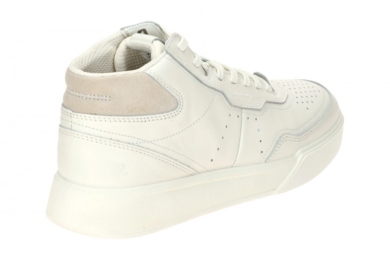 ecco Street Court Mid Sneaker weiß Herren Schuhe 539824