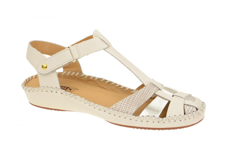 Pikolinos Vallarta Sandale weiß silber