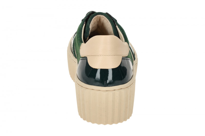 Gabor Schuhe grün Plateau Schnür Sneakers 53.203.19