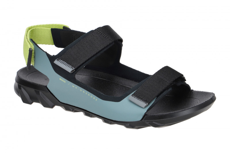 Ecco MX Onshore Herren Sandale blau schwarz 824754