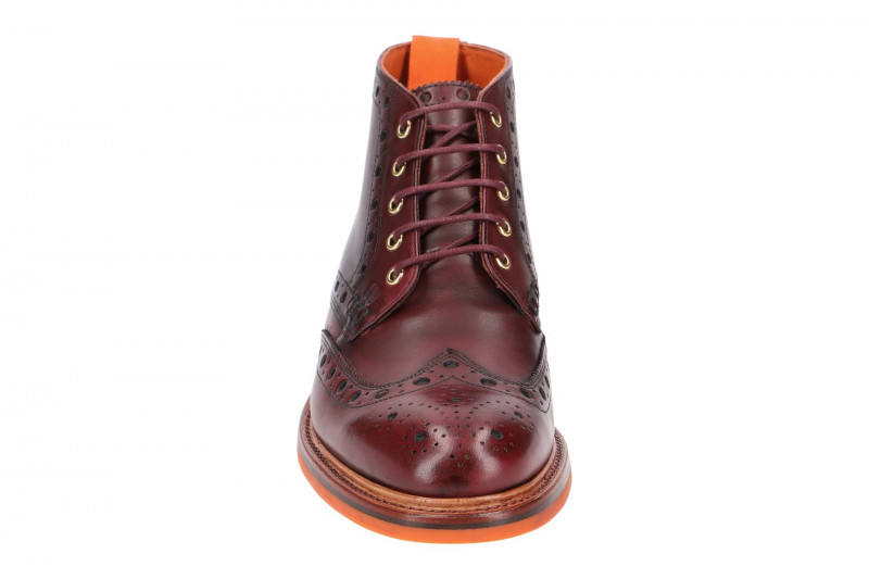 Gordon & Bros Harry Stiefelette rot bordo Rahmengenäht 5039-N