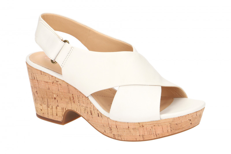 Clarks Maritsa Lara Sandale weiß