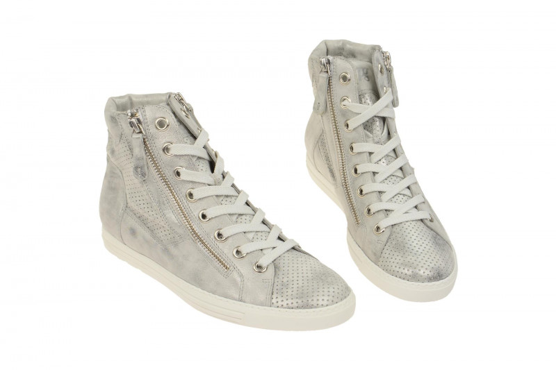 Paul Green Sneaker 4247 grau metallic Gr 42,5
