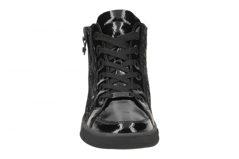 ARA Rom Schuhe Sneaker schwarz Lack 12-44499