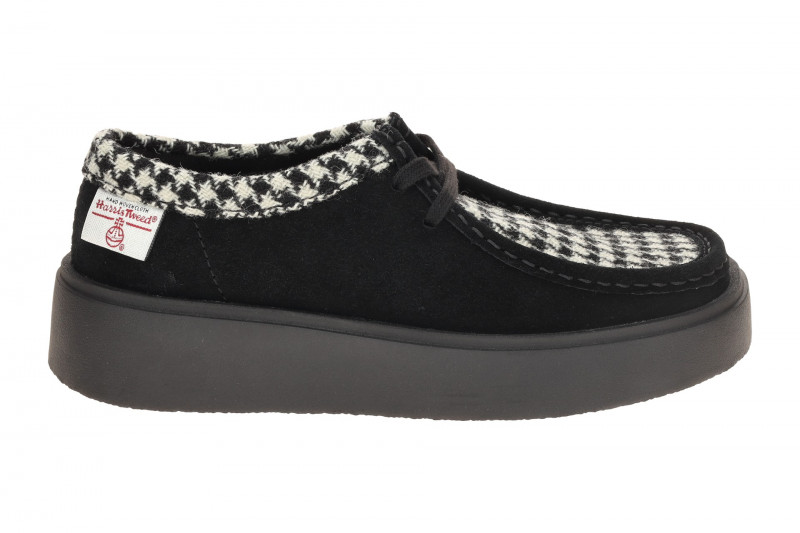 Clarks Torview Mokassin Schuhe schwarz Pipita-Karo 26184945