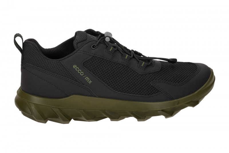 Ecco MX Schuhe schwarz grün Herren Sneakers 820264