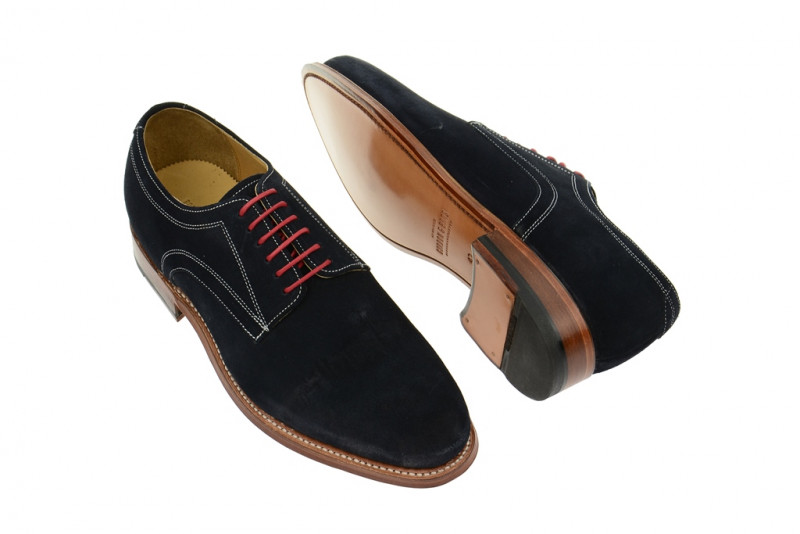 Gordon & Bros Schuhe Levet navy blau Rahmengenäht 2320
