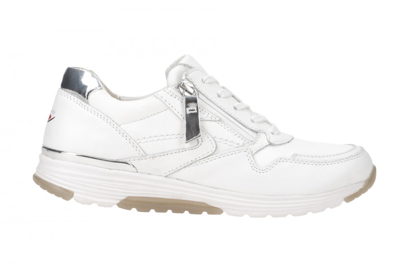 Gabor RollingSoft Schuhe weiß silber Glattleder 86.978.50