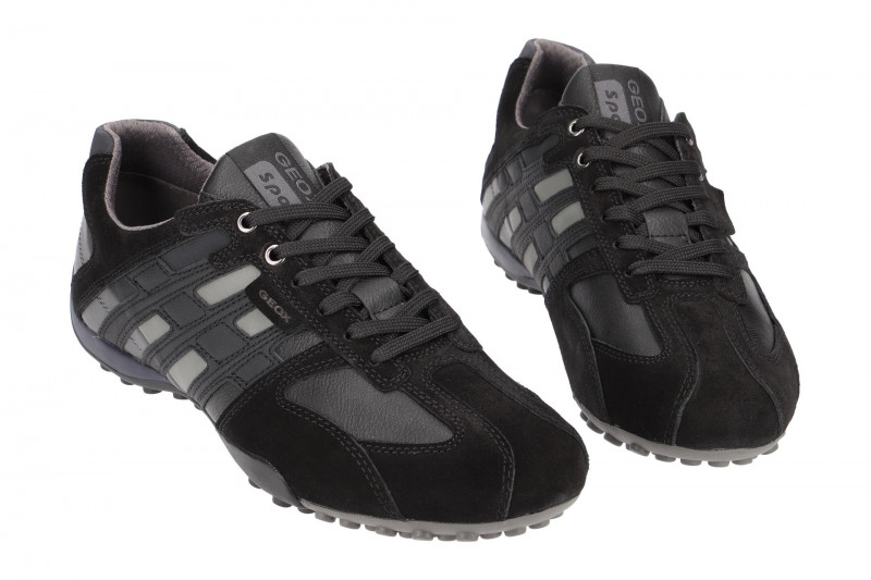 Geox Snake Schuhe schwarz blau U4207K 022ME C9999