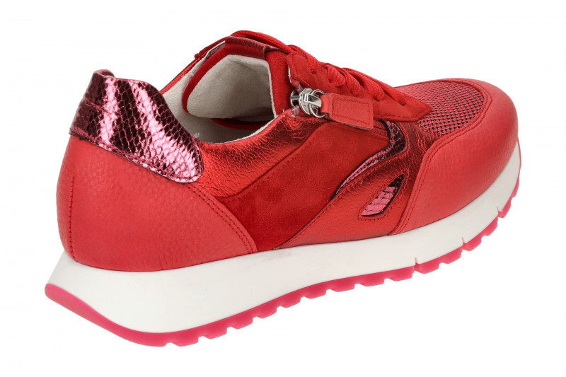 Gabor comfort Sneaker Schuhe rot Material-Mix 62.488.68