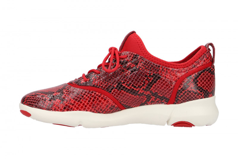 Geox Nebula Schuhe rot Schlange