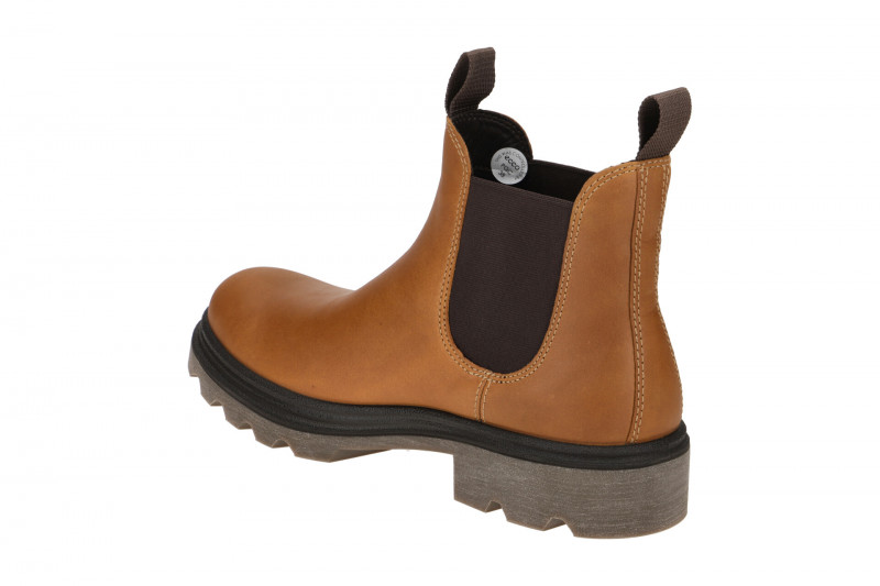 Ecco Grainer Herren Chelsea Stiefelette braun amber 214704