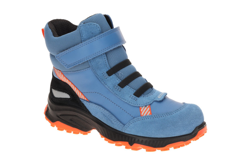 Ecco Receptor Winter Stiefel Kinder blau Waterproof 724822
