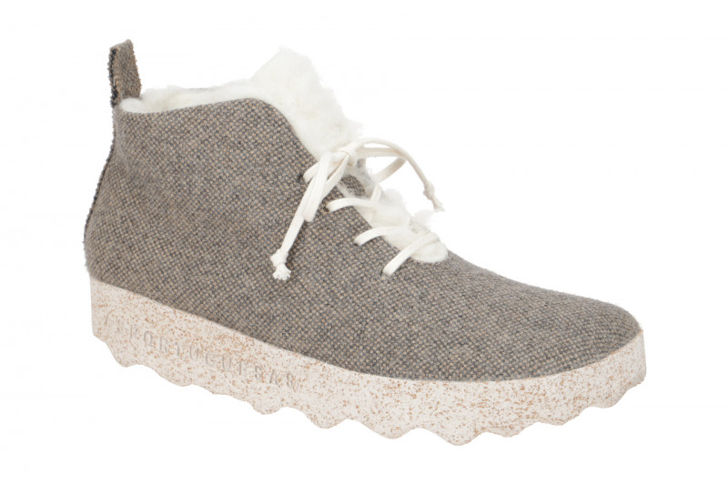Asportuguesas Cake Schuhe Damen grau Warmfutter