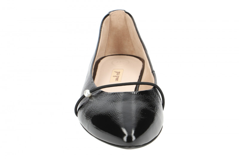 Paul Green Ballerinas schwarz Lack 2374