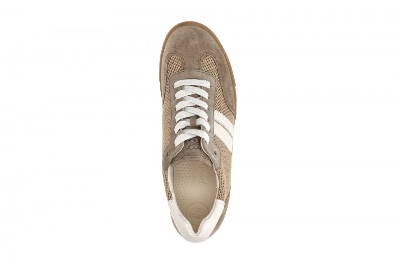 Paul Green Sneaker Schuhe taupe braun Jute 5450