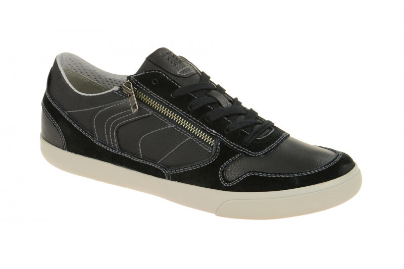 Geox Box Schuhe schwarz grau U82R3C