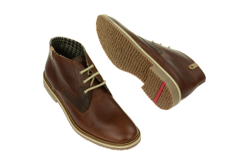 Lloyd Speed Stiefelette braun cognac Kreppsohle