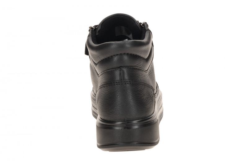 ARA Canberra Mid Sneaker Schuhe schwarz H-Weite Plateau 12-23008