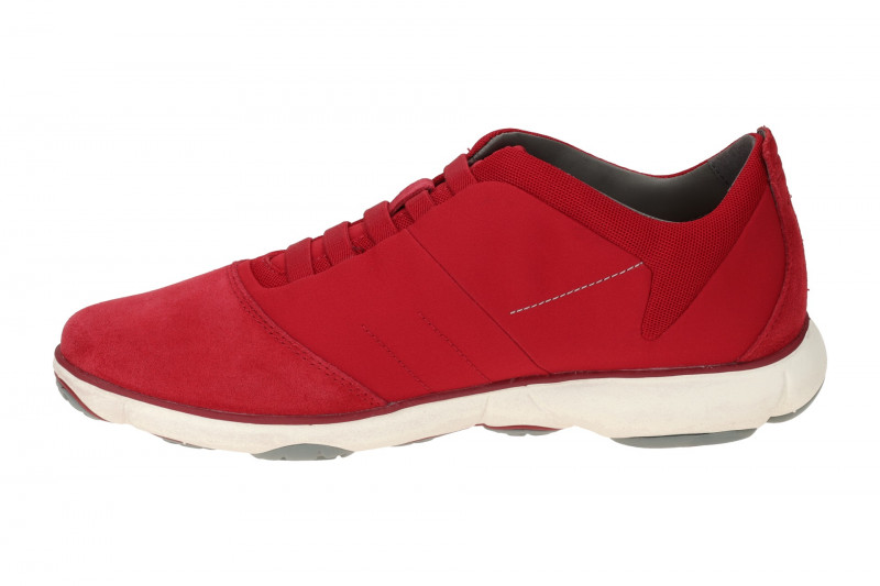 Geox Nebula Schuhe Sneakers rot weiß U52D7B
