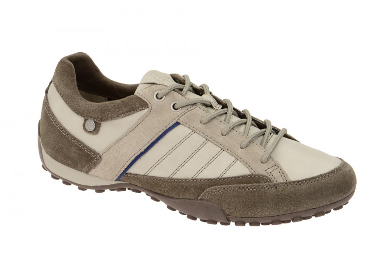 Geox Snake Schuhe grau taupe U5407B