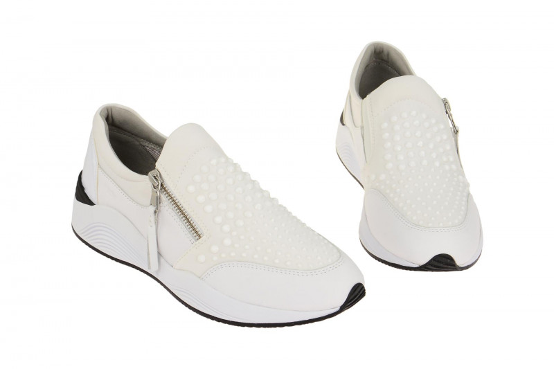 Geox Omaya Schuhe weiß strass D640SC