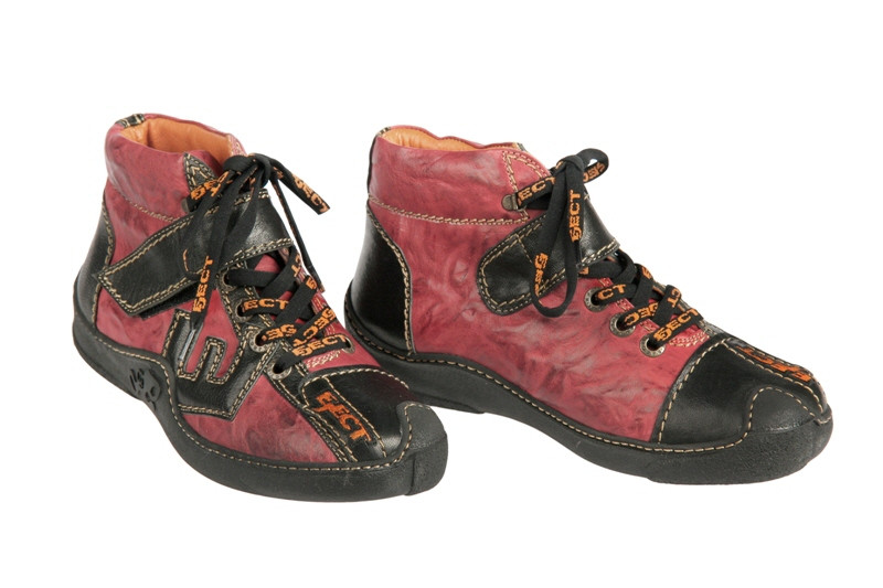 Eject Skat Schuhe E-10621 Boots rot schwarz