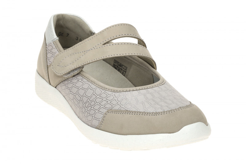Waldläufer Ira Mary-Jane Schuhe taupe stein K-Weite OrthoTritt