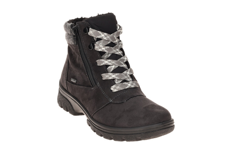 ARA Saas Winter Stiefelette Boots schwarz grau GORE-TEX 12-49309