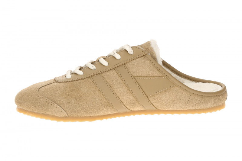 Gola Cleora Damen Pantoletten Mule beige Warmfutter CLB927