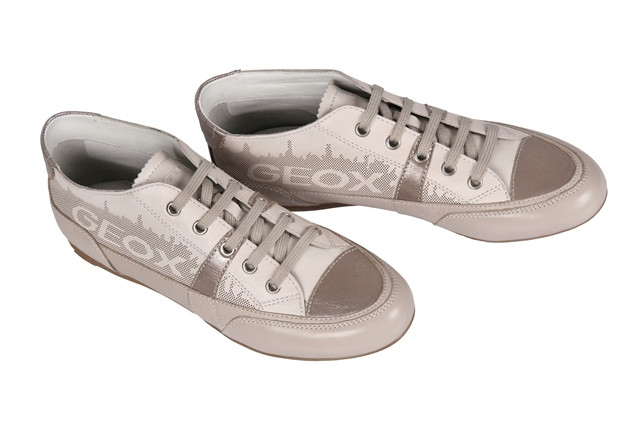 Geox Moena Schuhe beige weiß