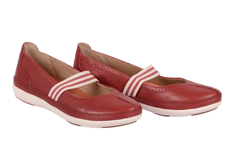 Clarks Un Bethany Slipper rot 20349199