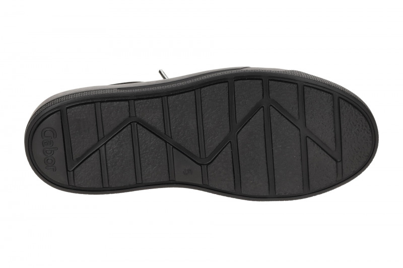 Gabor Schuhe Sneakers schwarz Nubuck 53.212.17