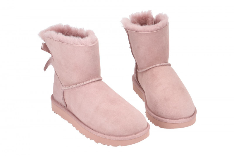 UGG Stiefel pink dusk Mini Bailey Bow II