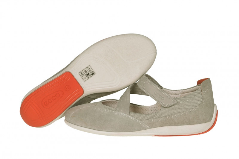 Ecco Glow Schuhe in moon rock hellgrau Slipper 24802355294