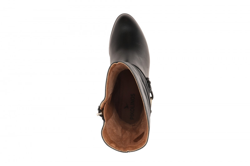 Pikolinos Zamora Stiefel schwarz gerafft W0E-9787
