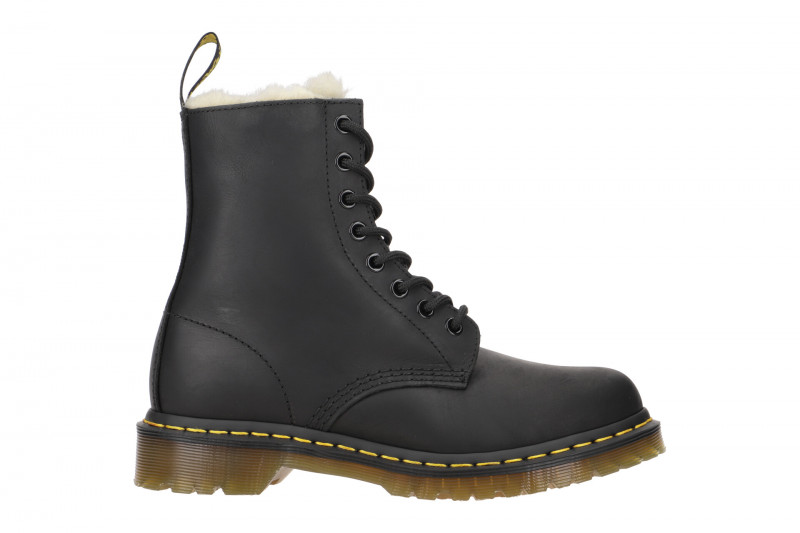Dr. Martens 1460 Serena Stiefel schwarz Warmfutter