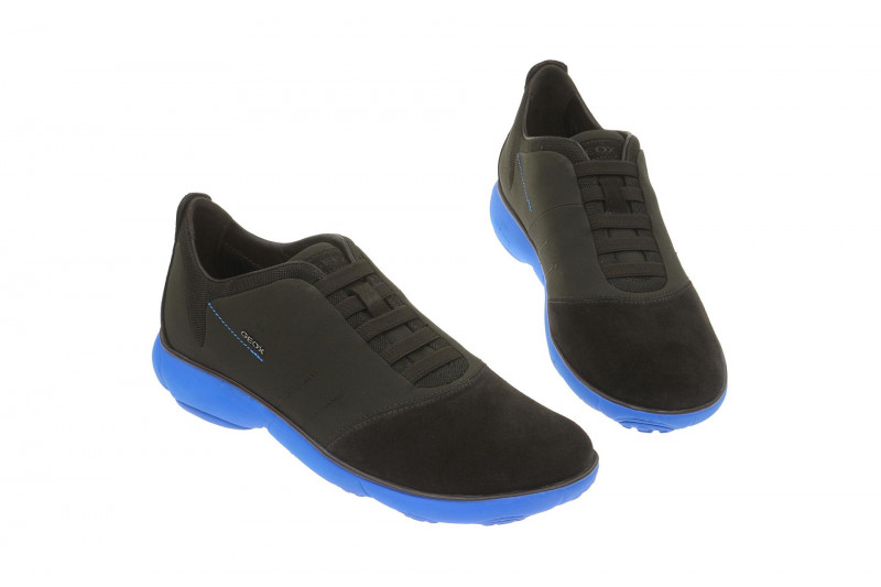 Geox Nebula Schuhe braun Sohle hellblau