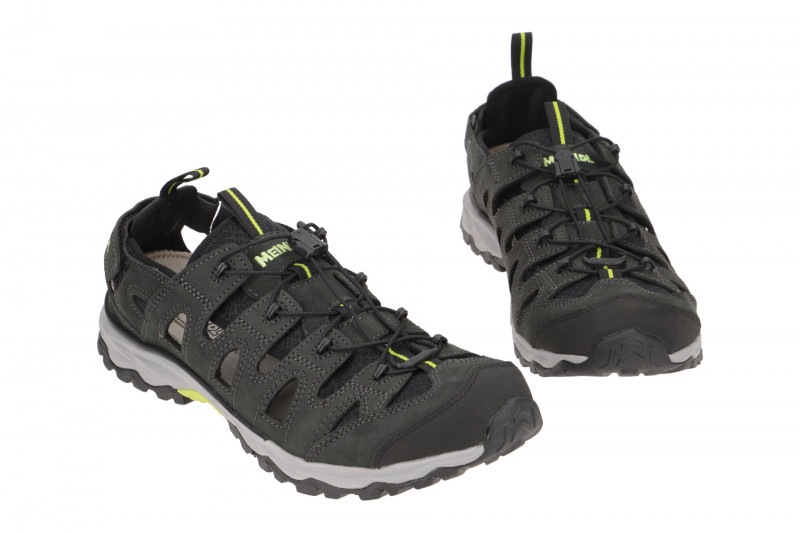 Meindl Lipari Herren Sandale schwarz gelb 4618