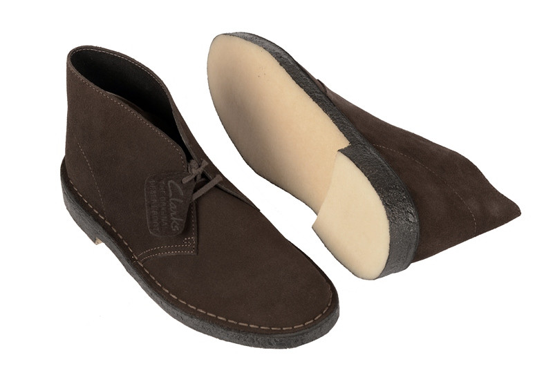 Clarks Desert Boots - Schuhe - dunkelbraun Velour 00111762