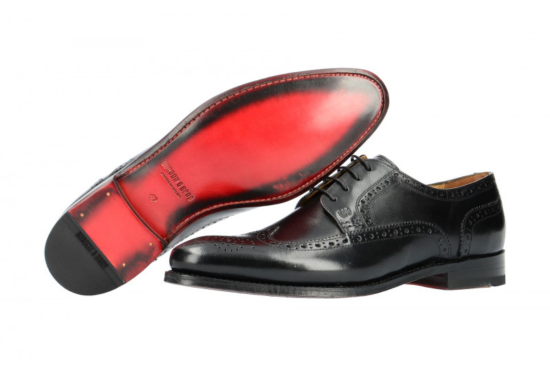 Gordon & Bros Budapester Schuhe Fabian schwarz 5093-J