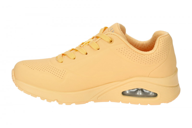 Skechers Uno Schuhe orange Damen Sneakers 73690