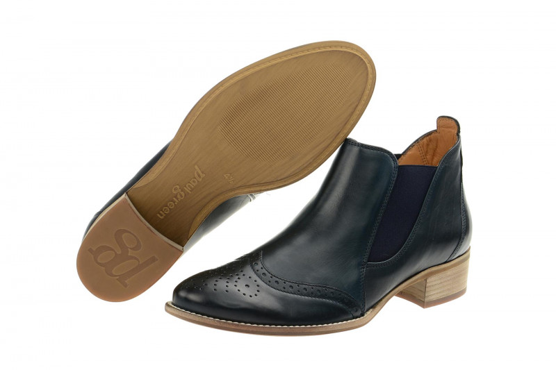 Paul Green Stiefelette blau navy 7358-056
