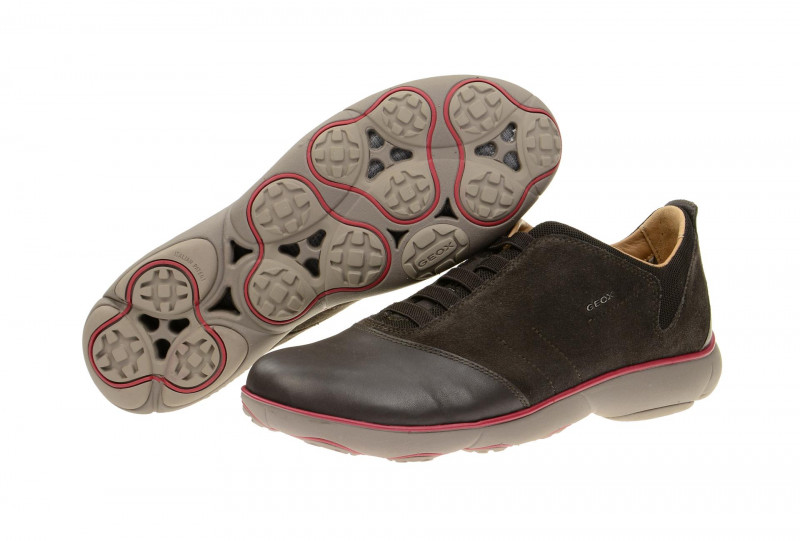 Geox Nebula Slipper grau braun U52D7B