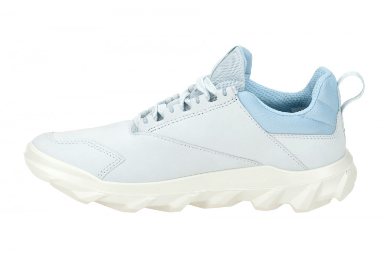 Ecco MX Schuhe Sneakers hellblau Damen Nubuck 820313