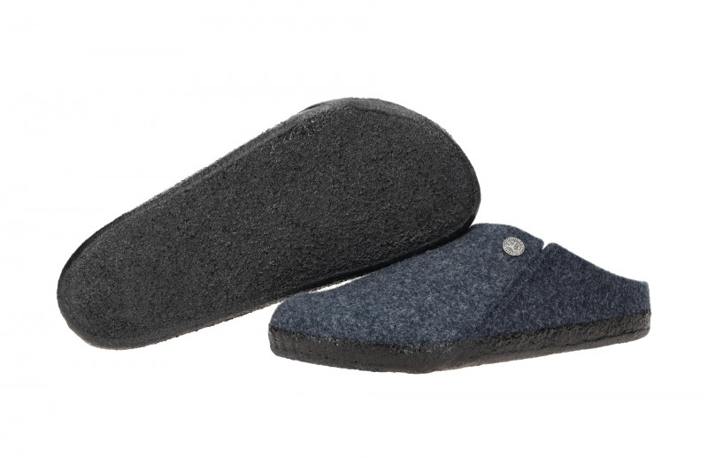 Birkenstock Zermatt Rivet Clogs Pantoletten blau Normal-Weit 1017519