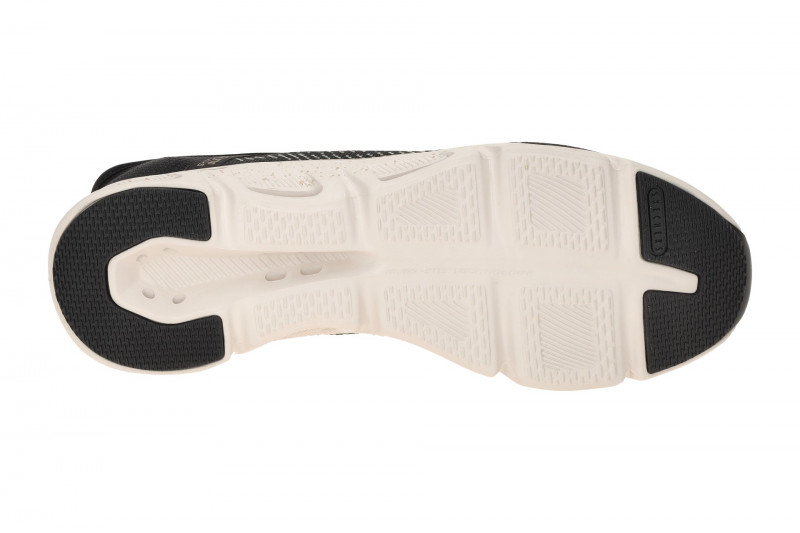 Skechers Glide Step Schuhe Sneakers schwarz beige SLIP-INS 104610