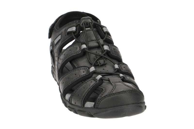 Geox Strada Outdoor Sandale schwarz U6224B
