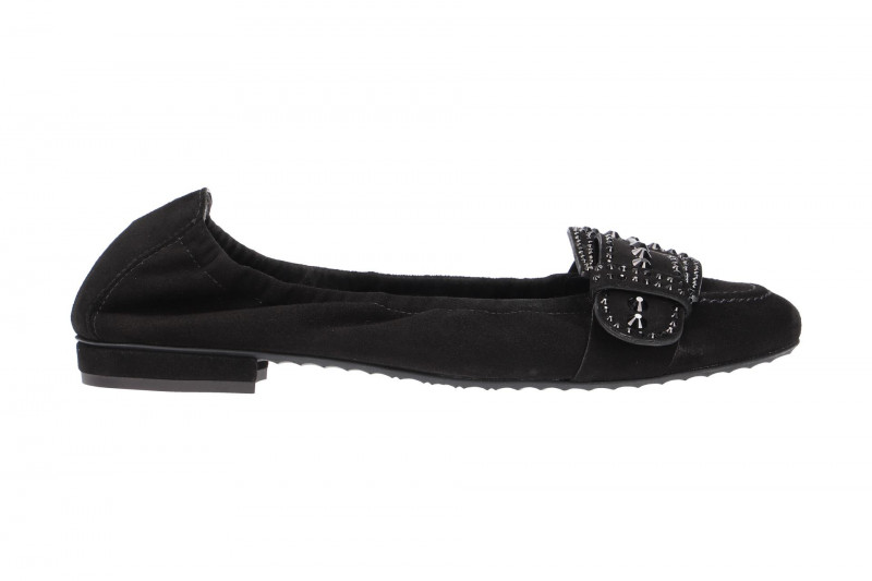 K&S Malu Ballerinas schwarz Crystal 10470